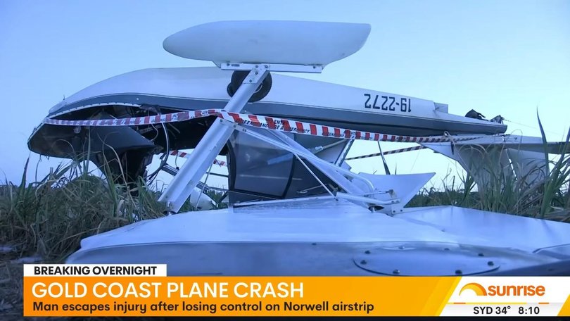 No one else was in the plane during the crash.