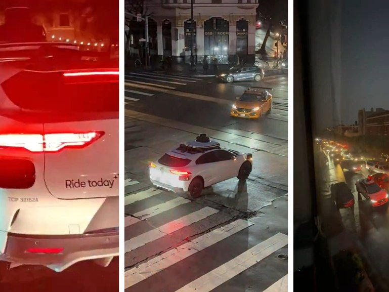 Popular US selfdriving taxi service Waymo appears unable to handle a blackout.