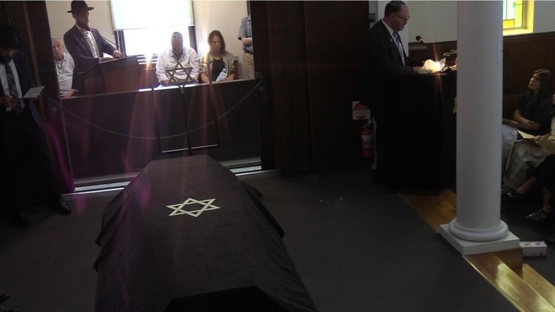 Loved ones sobbed as they remembered the young man. Picture: Supplied