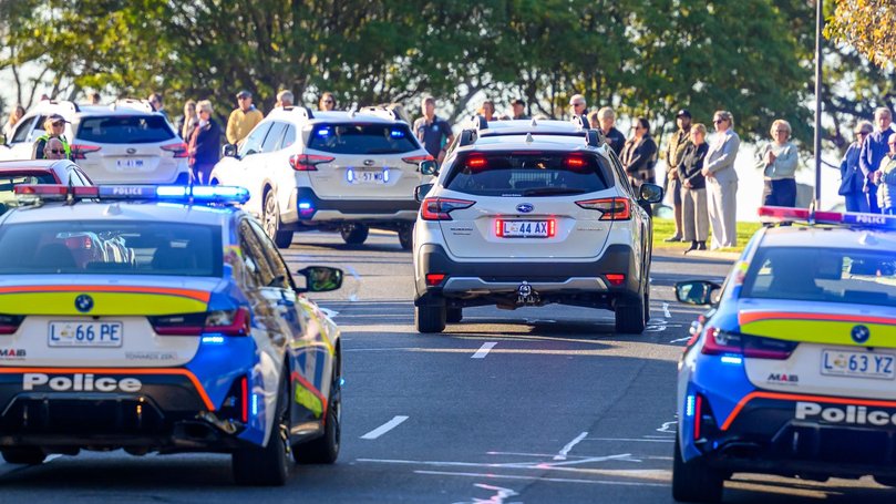 Police arrested the man before anyone was hurt. Picture: NewsWire/ Simon Sturzaker