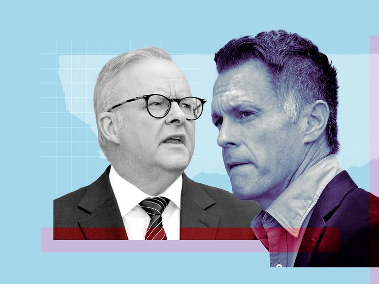 Anthony Albanese and Chris Minns