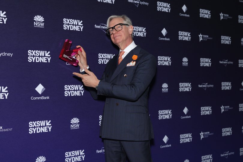 Paul Feig was the recipient of the inaugural SXSW Sydney Screen Pioneer Award in October.