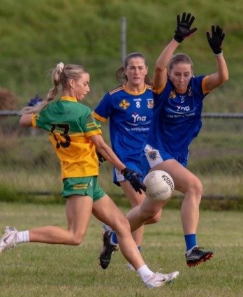 Ms Halpenny, right, hailed from Ireland and was a keen Gaelic football player.