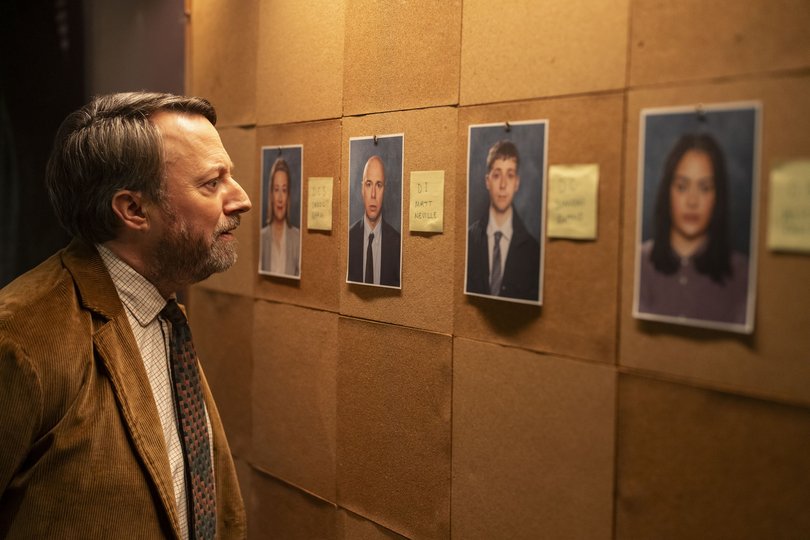 David Mitchell in a scene from Ludwig, Picture: Colin Hutton