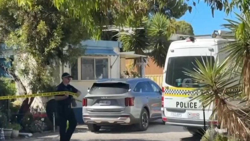 Police said the men are known to each other. Picture: 7NEWS