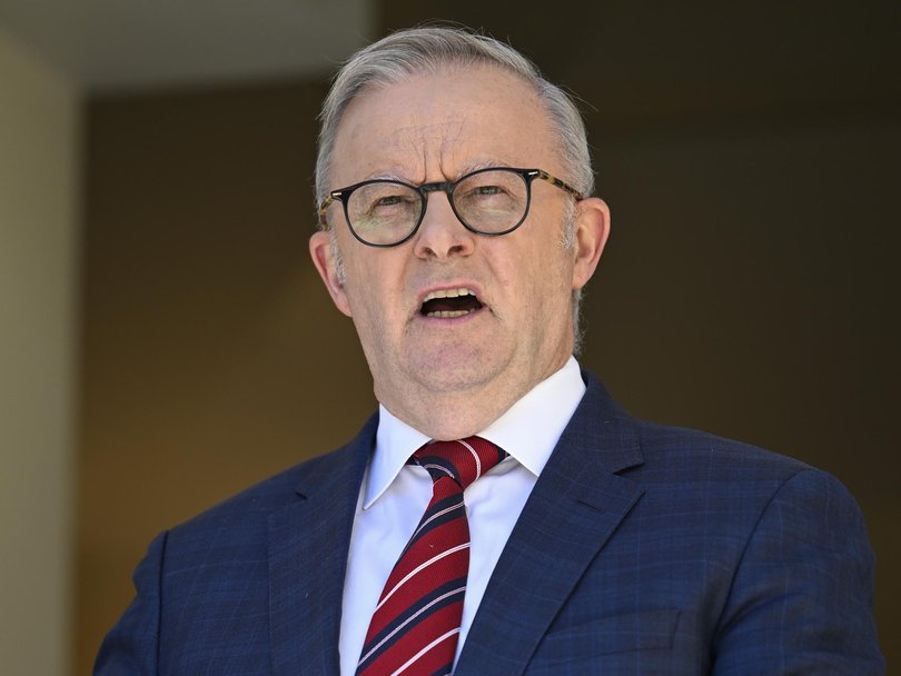 Anthony Albanese has been criticised by the Jewish community for his response to the attack. Picture: NewsWire / Martin Ollman