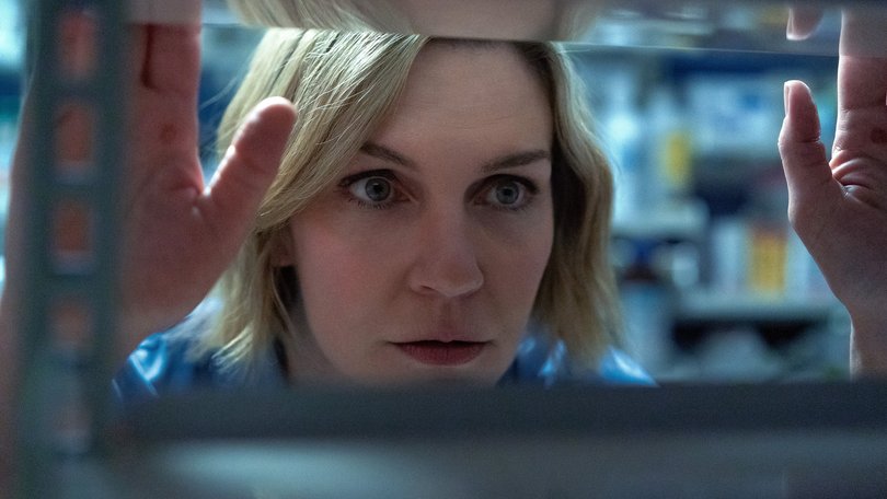 Rhea Seehorn in Pluribus.