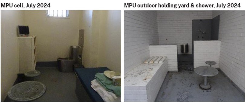 MPU cells at Long Bay Correctional Complex.