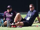 Rob Key (r) has vowed to look at the drinking habits of Ben Stokes's team during the Ashes. (Jason O'BRIEN/AAP PHOTOS)