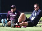 Rob Key (r) has vowed to look at the drinking habits of Ben Stokes's team during the Ashes. (Jason O'BRIEN/AAP PHOTOS)