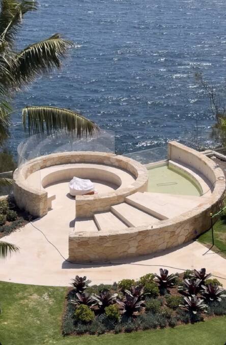 Fire pit area. Picture Instagram