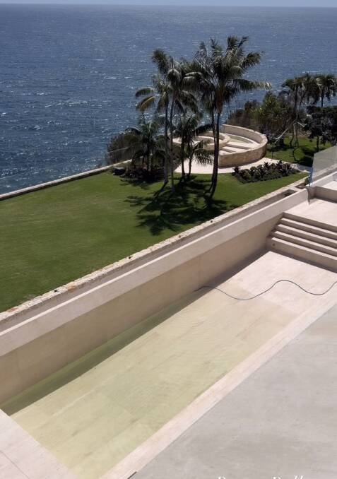 Landscaping is complete. Picture Instagram