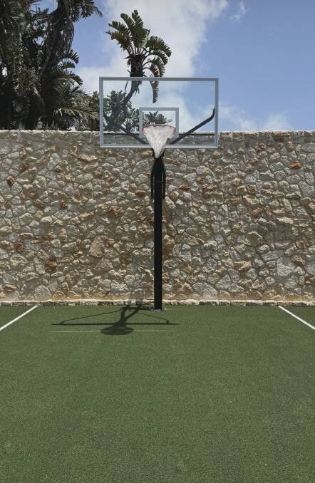 Basketball half court. Picture Instagram