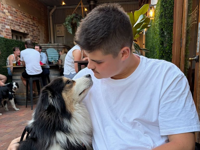 NSW Police probationary Constable Jack Hibbert was shot during the Bondi Beach mass shooting.