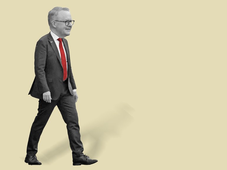 Anthony Albanese won’t be seen as a leader of courage until he takes on Labor’s supporters who don’t believe Israel has a right to exist, writes Stephen Johnson.