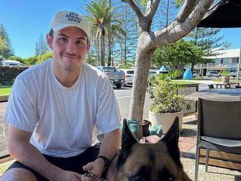 Constable Scott Dyson, who remains in hospital in a serious but stable condition after being shot in the Bondi mass shooting. Constable Dyson has been attached to Eastern Suburbs Police Area Command for 18 months. NSW Police Force