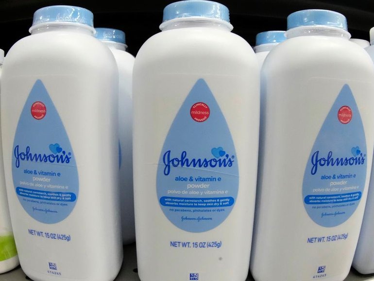 A woman has won a $1.5b court case against Johnson & Johnson over the firm's talc-based products. (AP PHOTO)