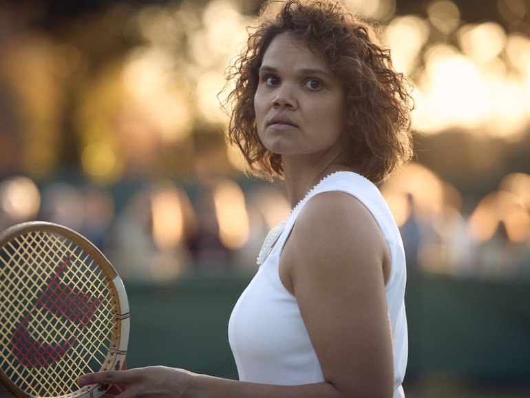 Lila McGuire is front and centre in Goolagong. 