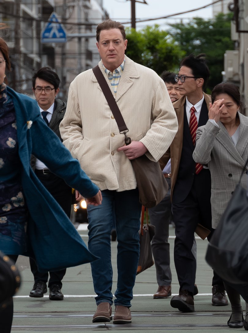 Brendan Fraser in Rental Family.