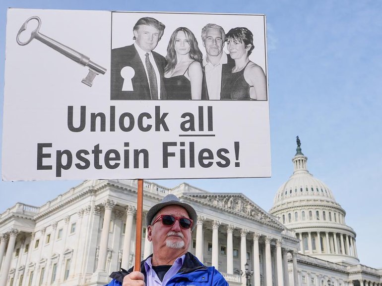 Survivors of Jeffrey' Epstein's abuse say just "a fraction of the files" have been released. (AP PHOTO)
