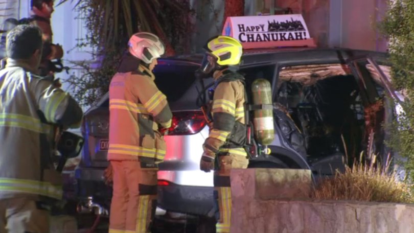 Emergency services were called to the scene shortly before 3am on Thursday.