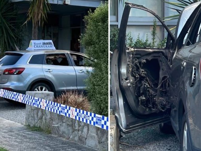 There are growing calls to treat anti-Semitism as a wider public safety issue after a vehicle displaying Chanukah decorations was firebombed in the driveway of a home in St Kilda East.