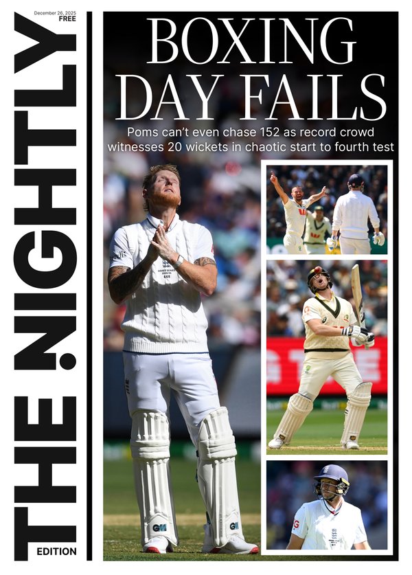 The Nightly cover for 26-12-2025