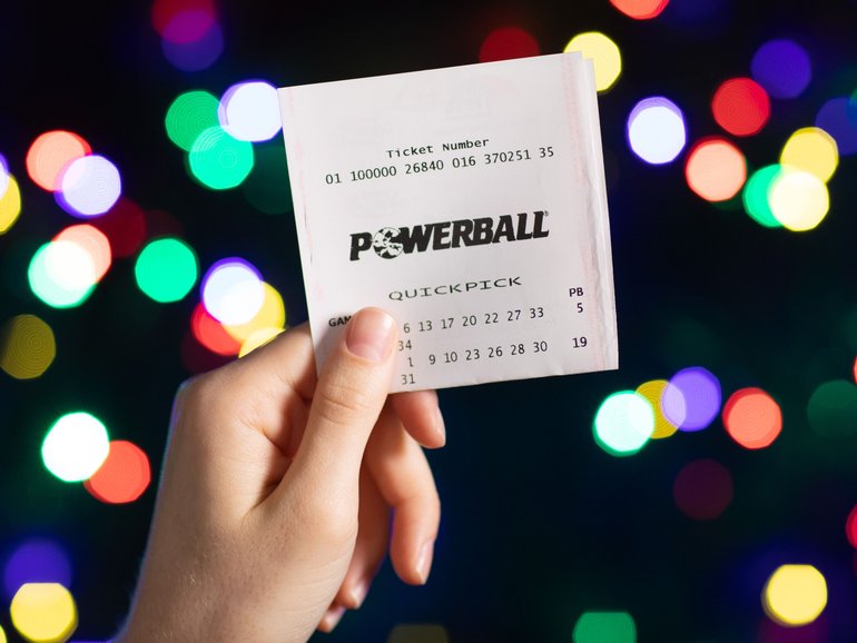 Massive search for $20 million Christmas Powerball winner.