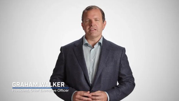 Former Fibrebond CEO Graham Walker said he enjoyed watching the reactions of his employees 