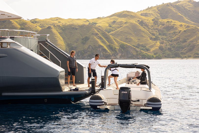 An Aqua Expeditions boat. 