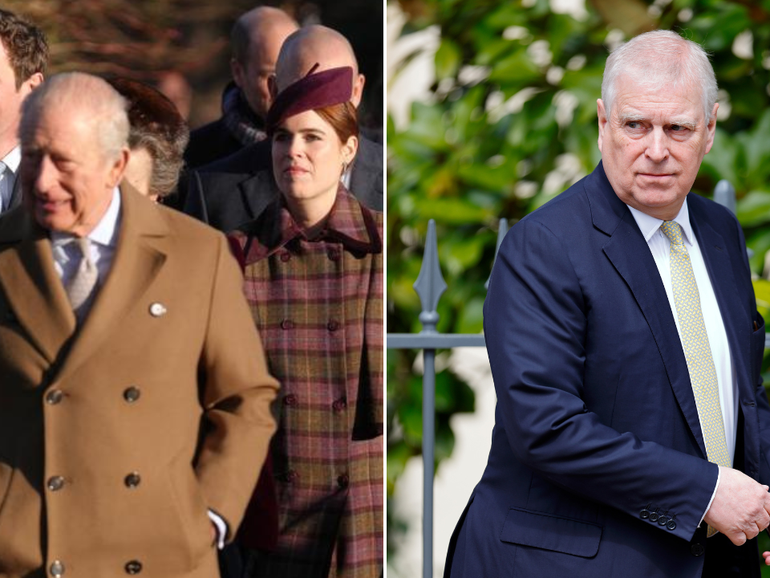 Daughters of disgraced former Prince Andrew join royals for Christmas. 