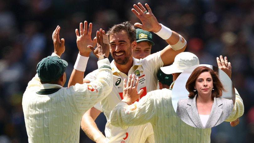 In the wake of a travel costs scandal, Anika Wells was nowhere to be seen at the Boxing Day Test.