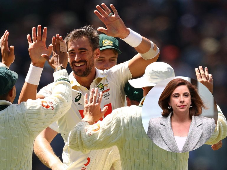 In the wake of a travel costs scandal, Anika Wells was nowhere to be seen at the Boxing Day Test.