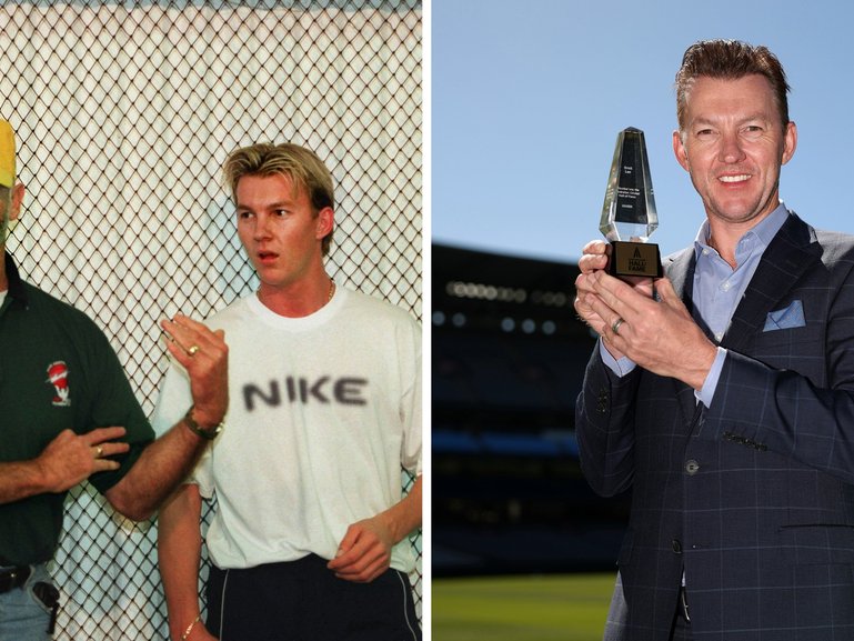 Brett Lee has been inducted into the Hall of Fame