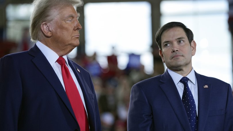 Donald Trump and Marco Rubio.