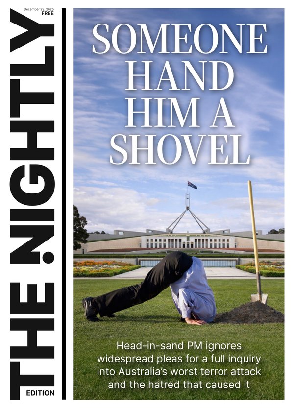 The Nightly cover for 29-12-2025