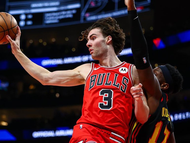 Chicago Bulls guard Josh Giddey could be on the verge of his first NBA All-Star selection. (AP PHOTO)