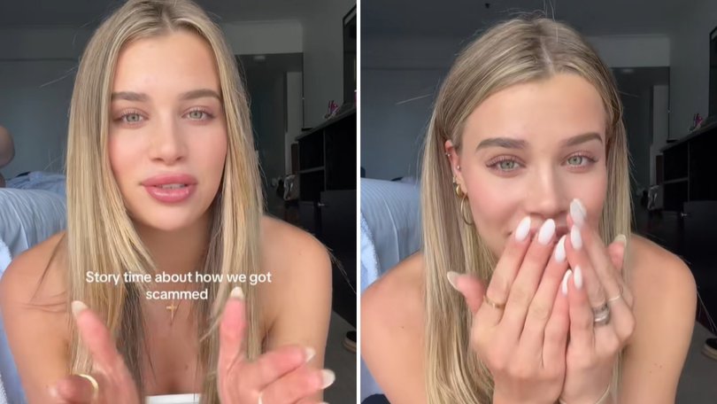 A video posted to TikTok reveals the horrifying moment a Kiwi tourist and her friends were left stranded on the Gold Coast with no accommodation.