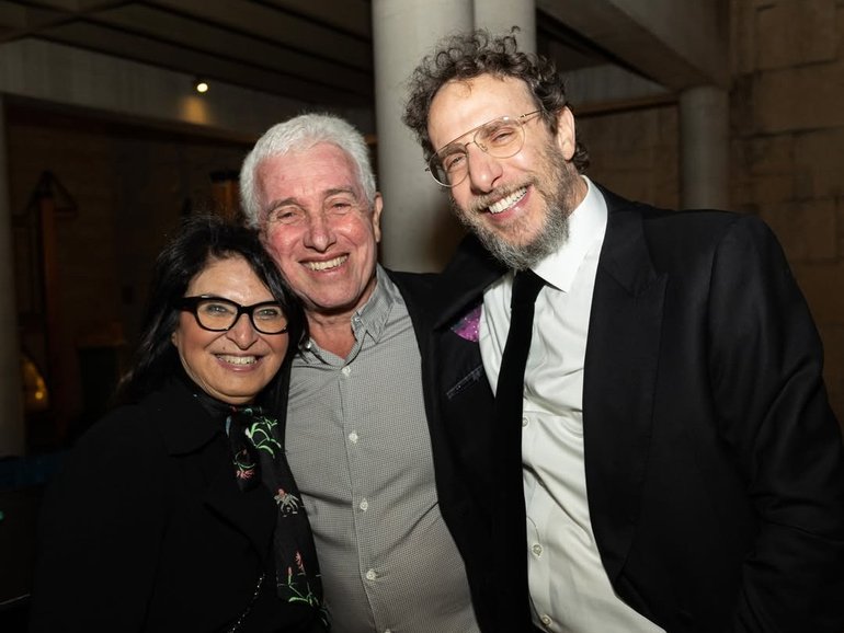 Rabbi Levi Wolff shared a photo of Stanley Roth with a heartfelt caption.