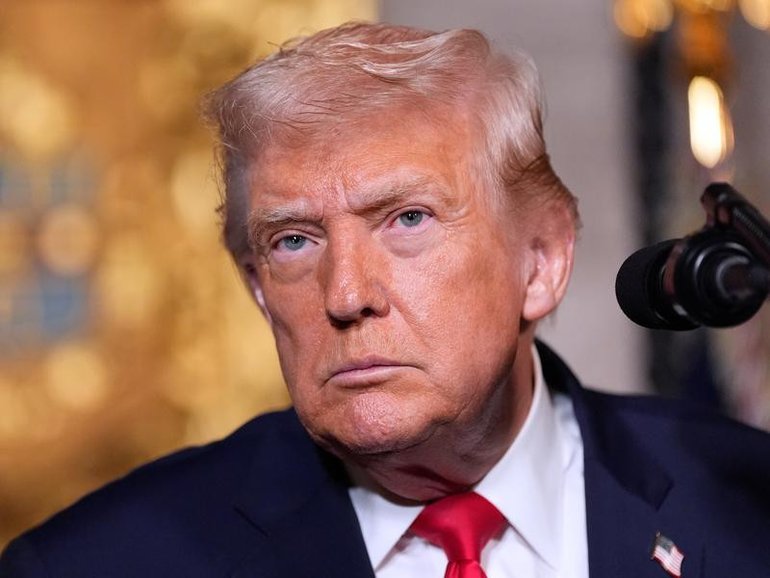 US President Donald Trump declined to say if the CIA was involved in the Venezuela operation. (AP PHOTO)