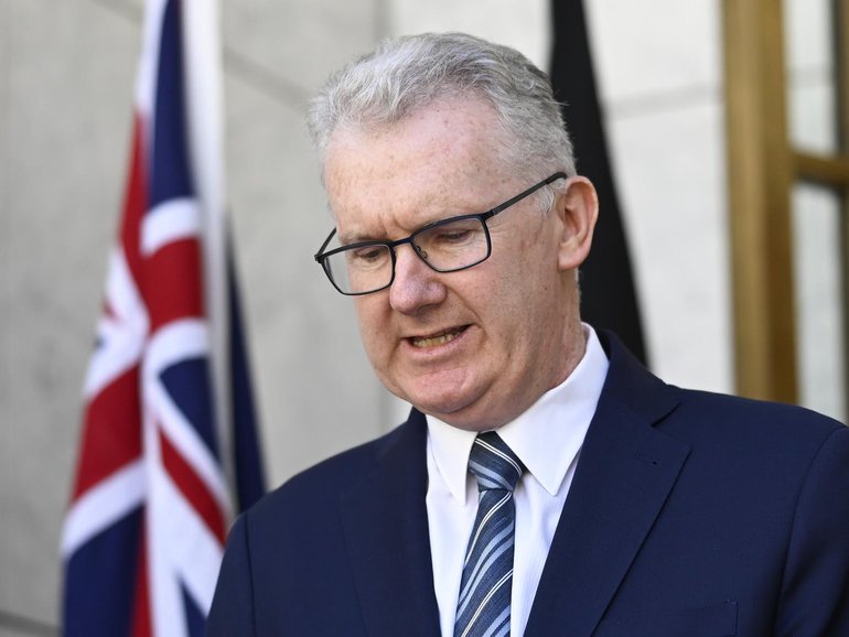 Tony Burke has doubled down on the government’s decision not to hold a royal commission into the Bondi attack. NewsWire / Martin Ollman