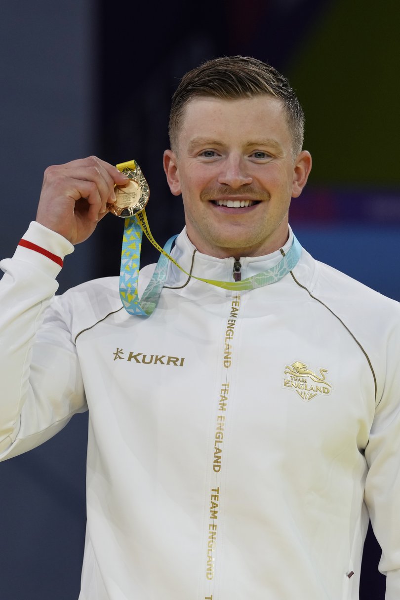 Olympic gold medallist Adam Peaty’s parents did not attend the wedding.