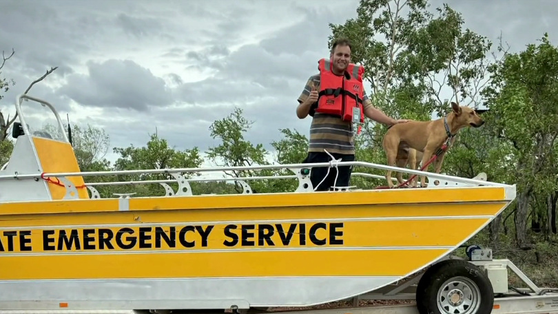Queensland towns cut off as two weather systems smash state with record rainfall