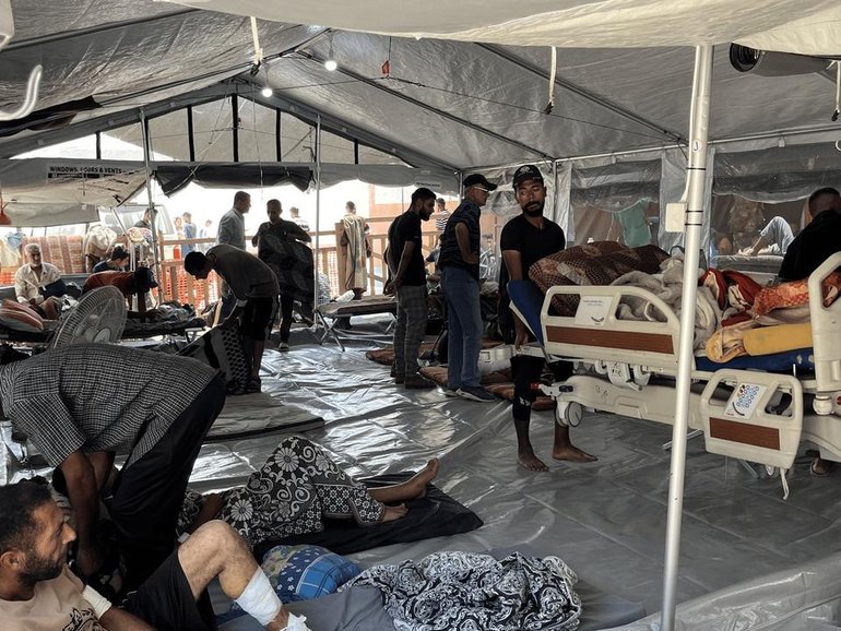 Humanitarian organisations like Doctors Without Borders are being suspended by Israel in Gaza. (PR IMAGE PHOTO)