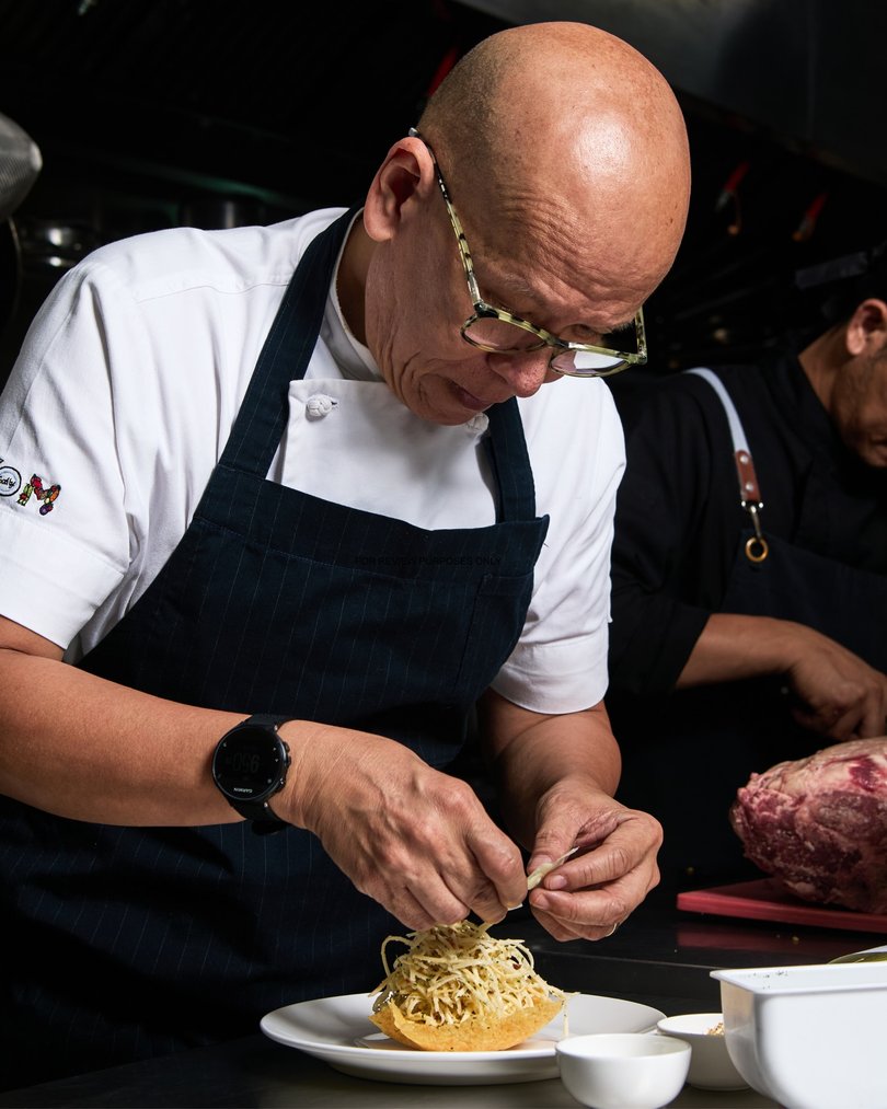 M Dining + Bar, Manila. Exectutive chef Tom Bascon. 