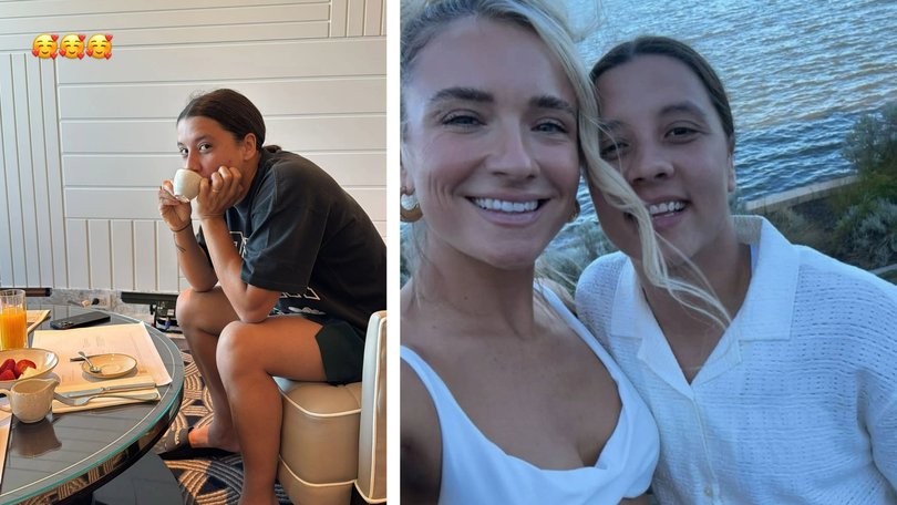 The Matildas superstar is set to tie the knot with the US soccer star in a WA ceremony.