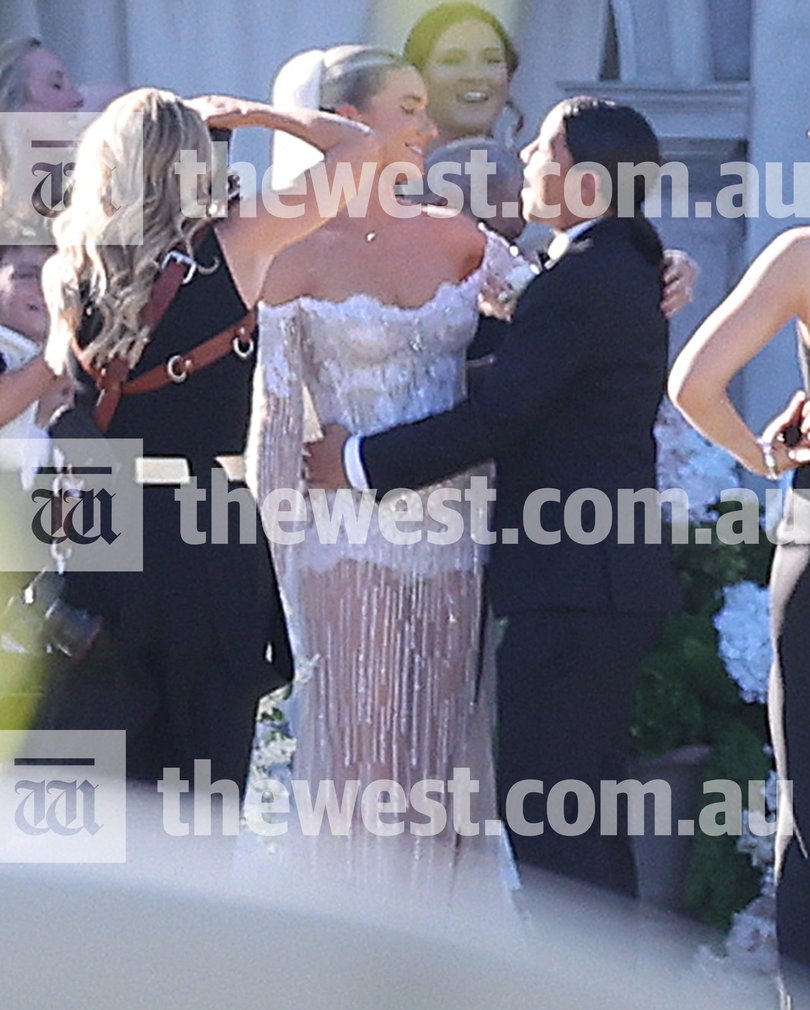 Star Sam Kerr and partner Kristie Mewis have married in the Swan Valley.