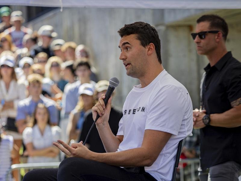 Conservative activist Charlie Kirk was assassinated in September while on a university speaking tour. 