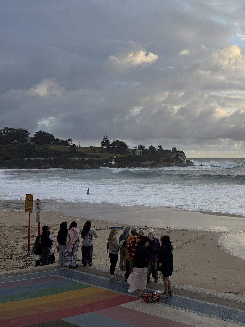 Witnesses told police that a 25-year-old woman had been hit by a wave that knocked her into a tidal rock pool