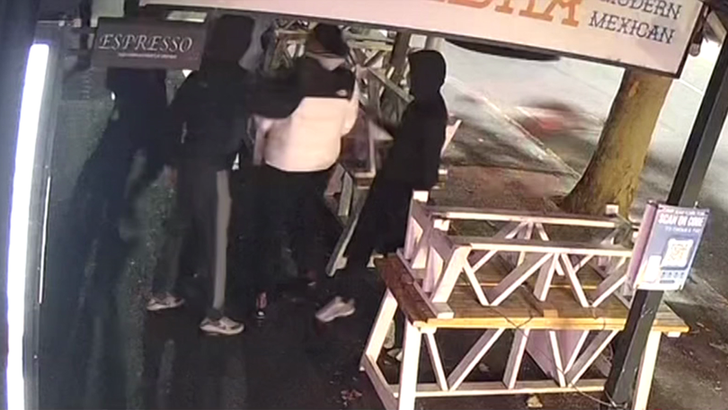 Police are now looking for those responsible for the horrific attack.